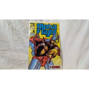 Alpha Flight #53 (1987, Marvel) Wolverine Cover – Marvel Comics Bronze Age